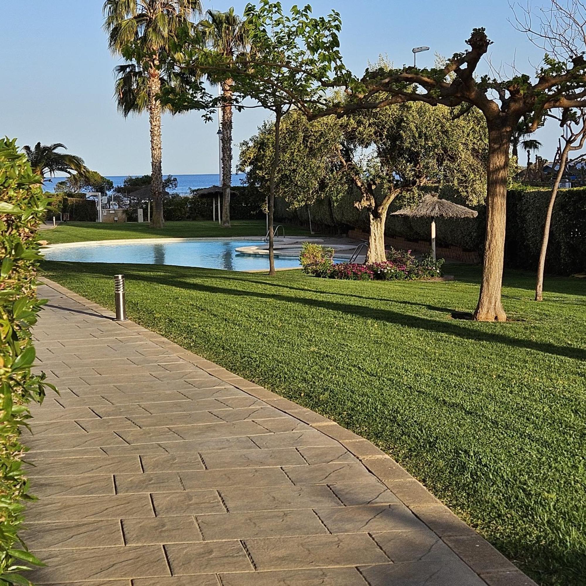 Apartamento Con Piscina En Una Preciosa Playa Alcoceber Екстер'єр фото